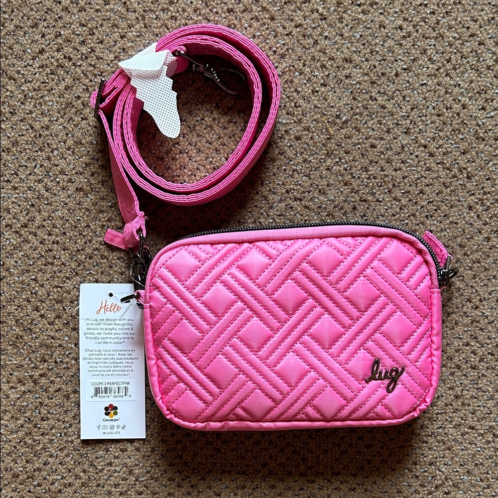 NWT Lug Coupe 2 in Perfectly Pink